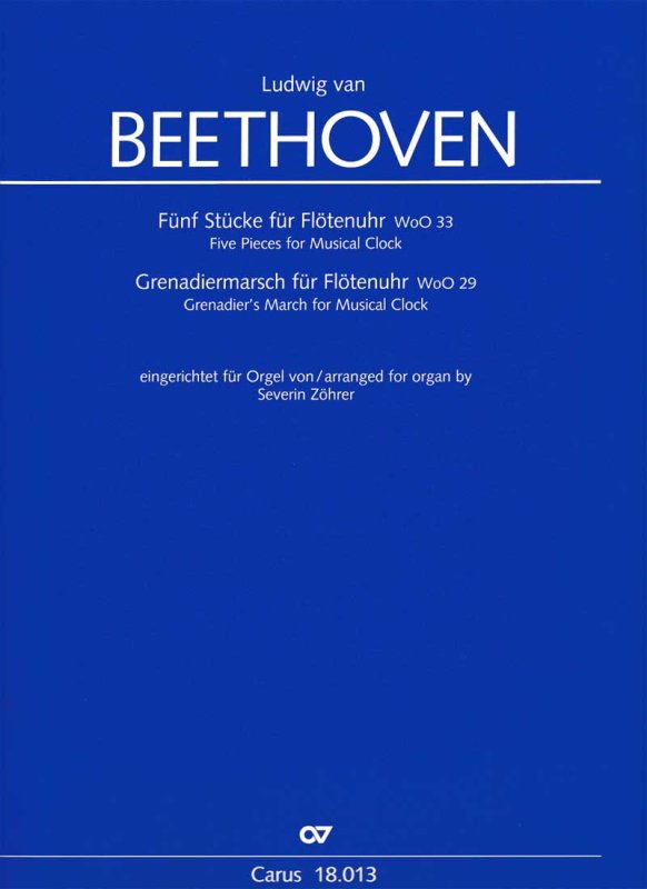 Beethoven Flötenuhrstücke